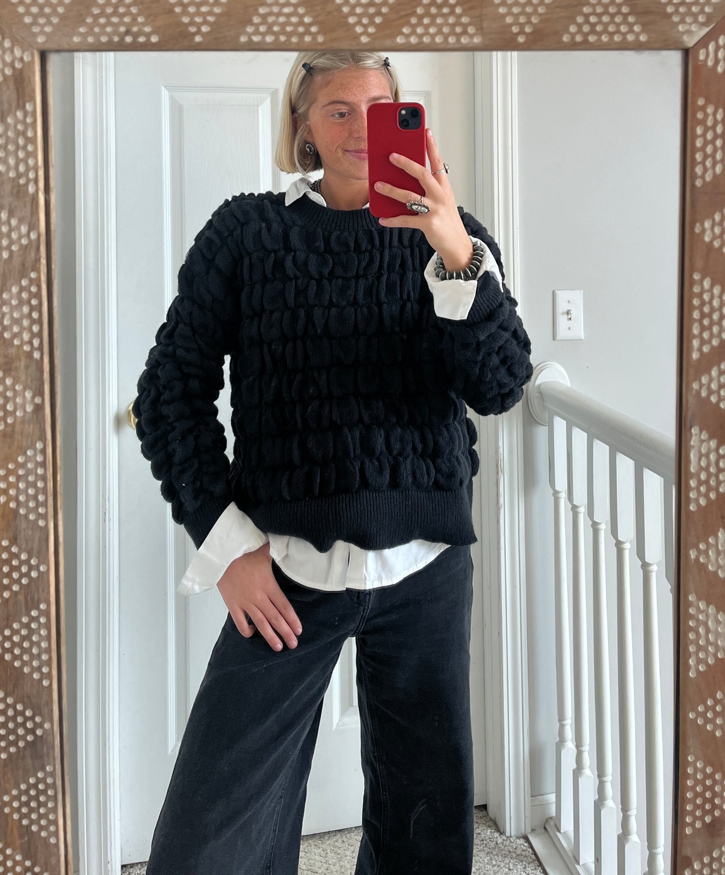 Bubble Texture Sweater