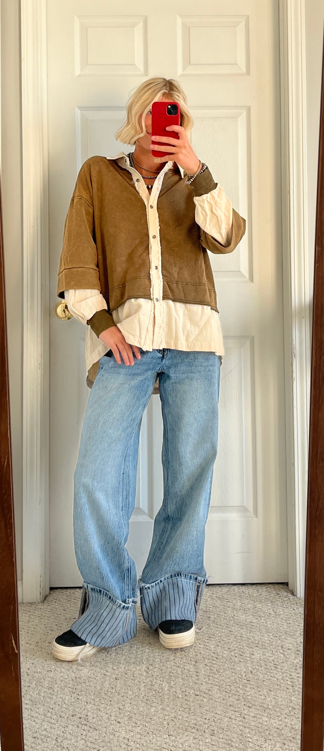 Olive Layered Jacket