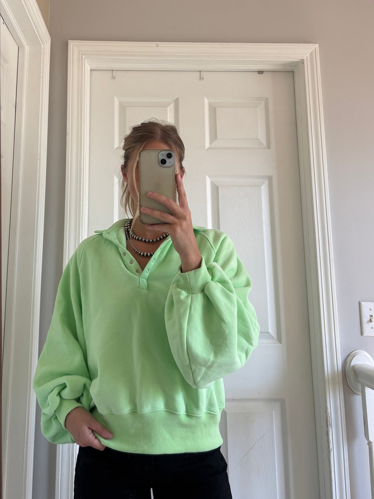 Lime Green Crewneck