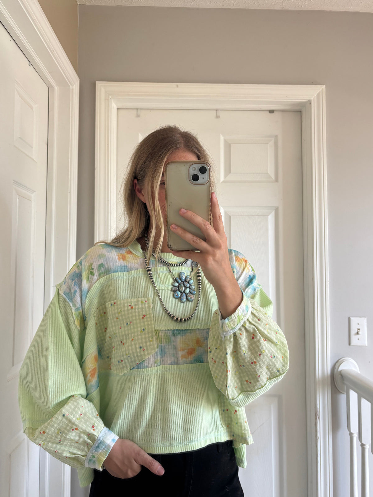 Lime Patch Long Sleeve