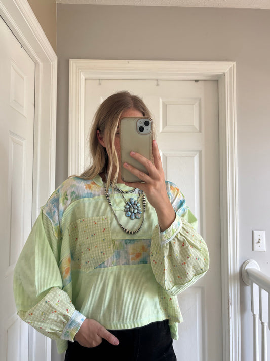Lime Patch Long Sleeve