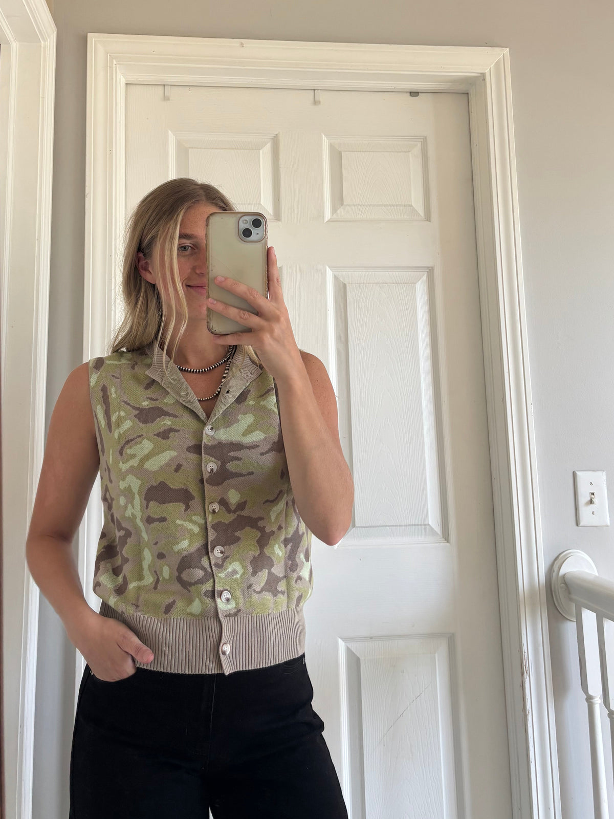 Camo Sweater