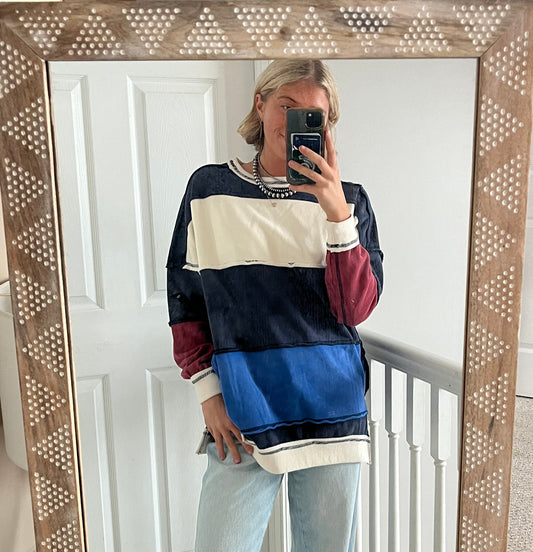Red, White, and Blue Crewneck