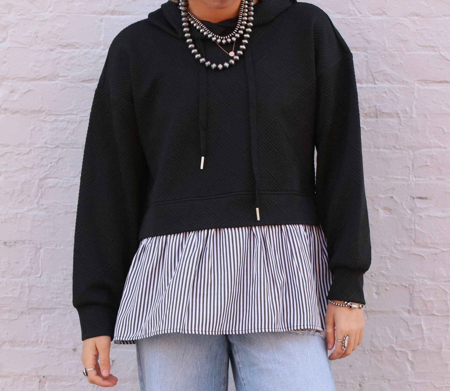 Polo Textured Sweatshirt