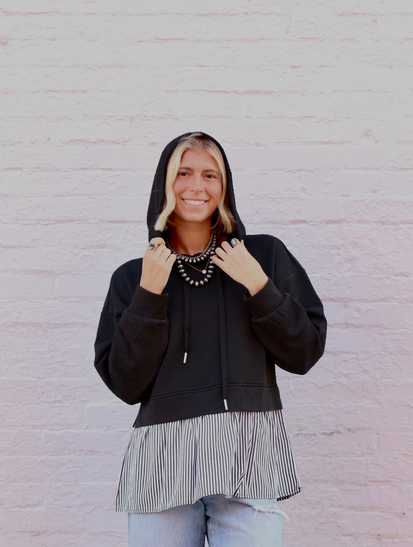 Polo Textured Sweatshirt